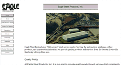 Desktop Screenshot of eaglesteelproducts.com